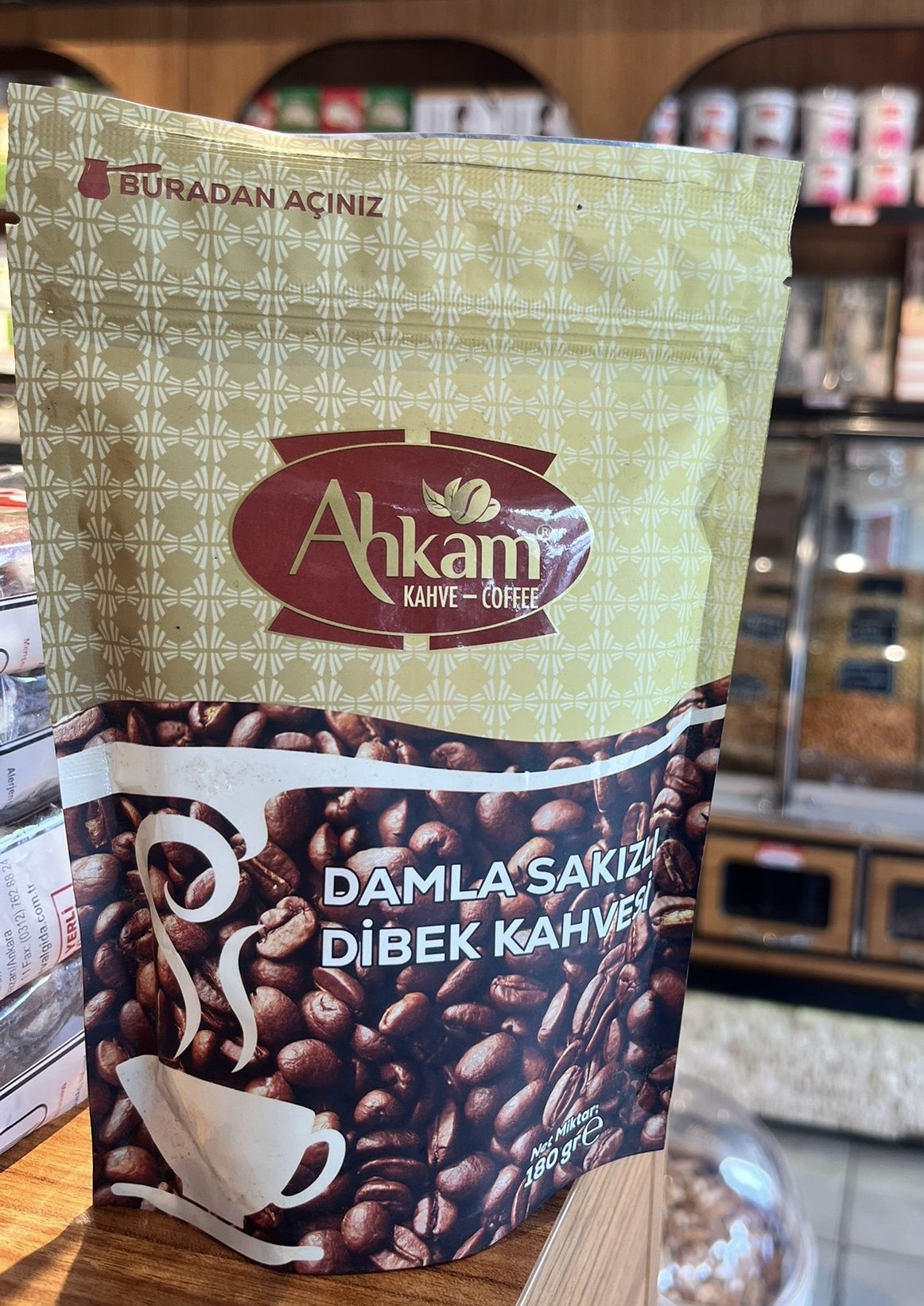 Damla Sakızlı Dibek Kahvesi