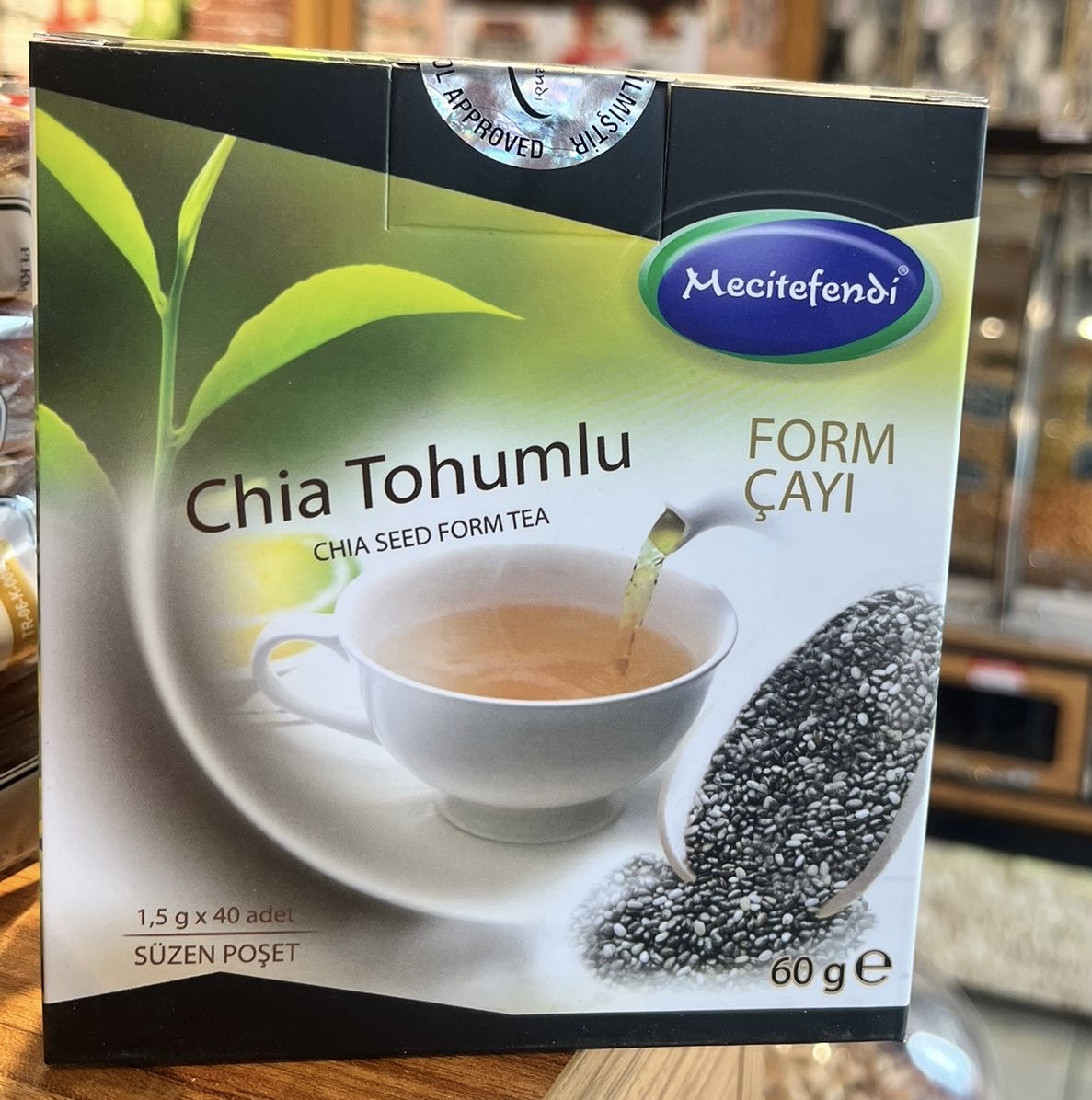 Chia Tohumlu Form Çayı