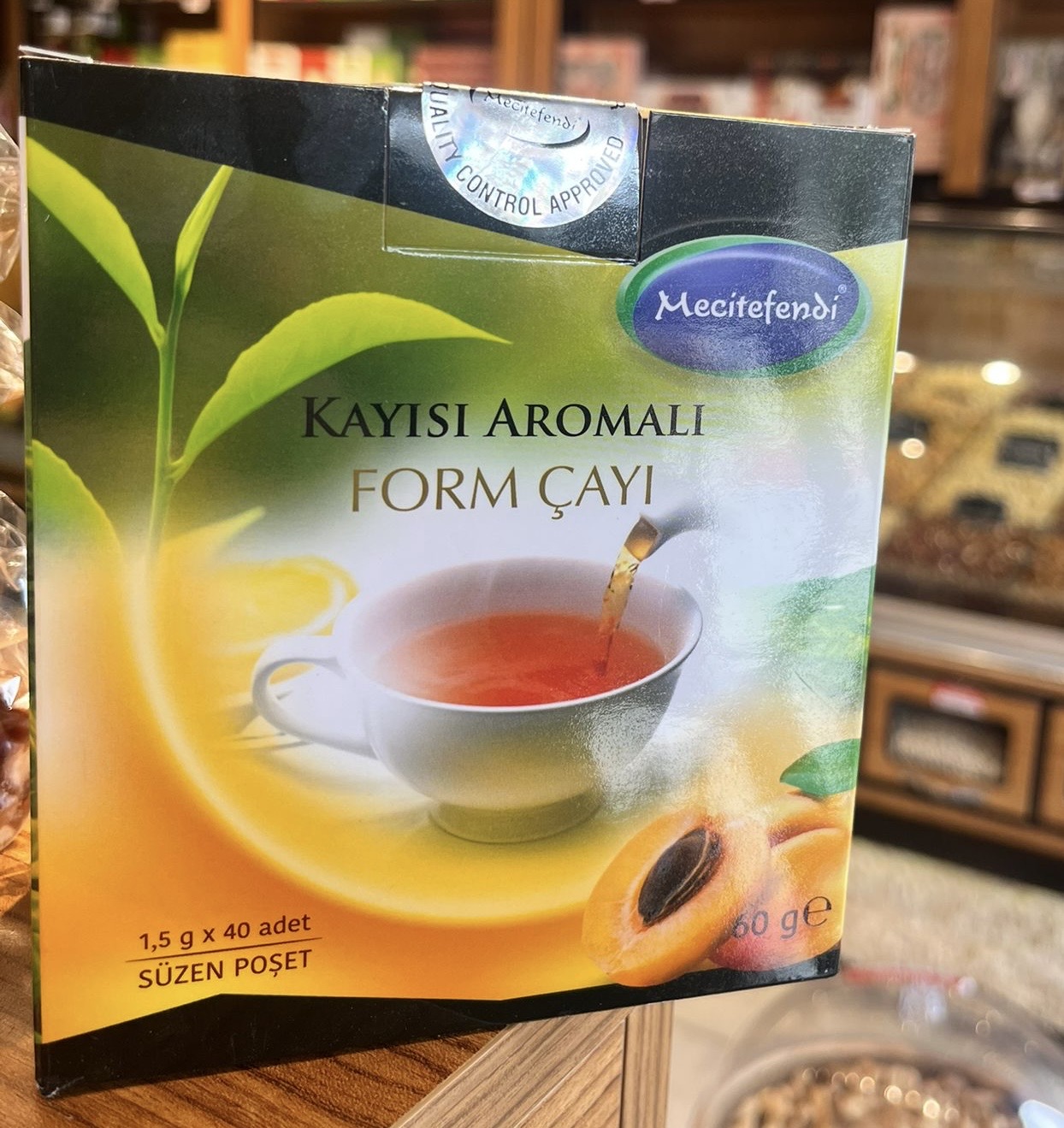 Kayısı Aromalı Form Çayı