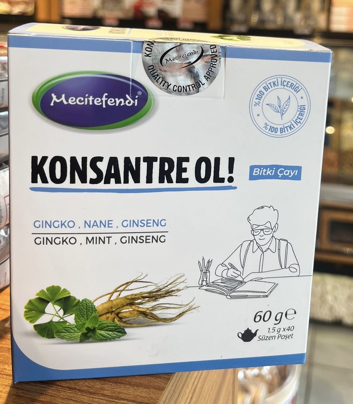 Konsantre Ol! Bitki Çayı