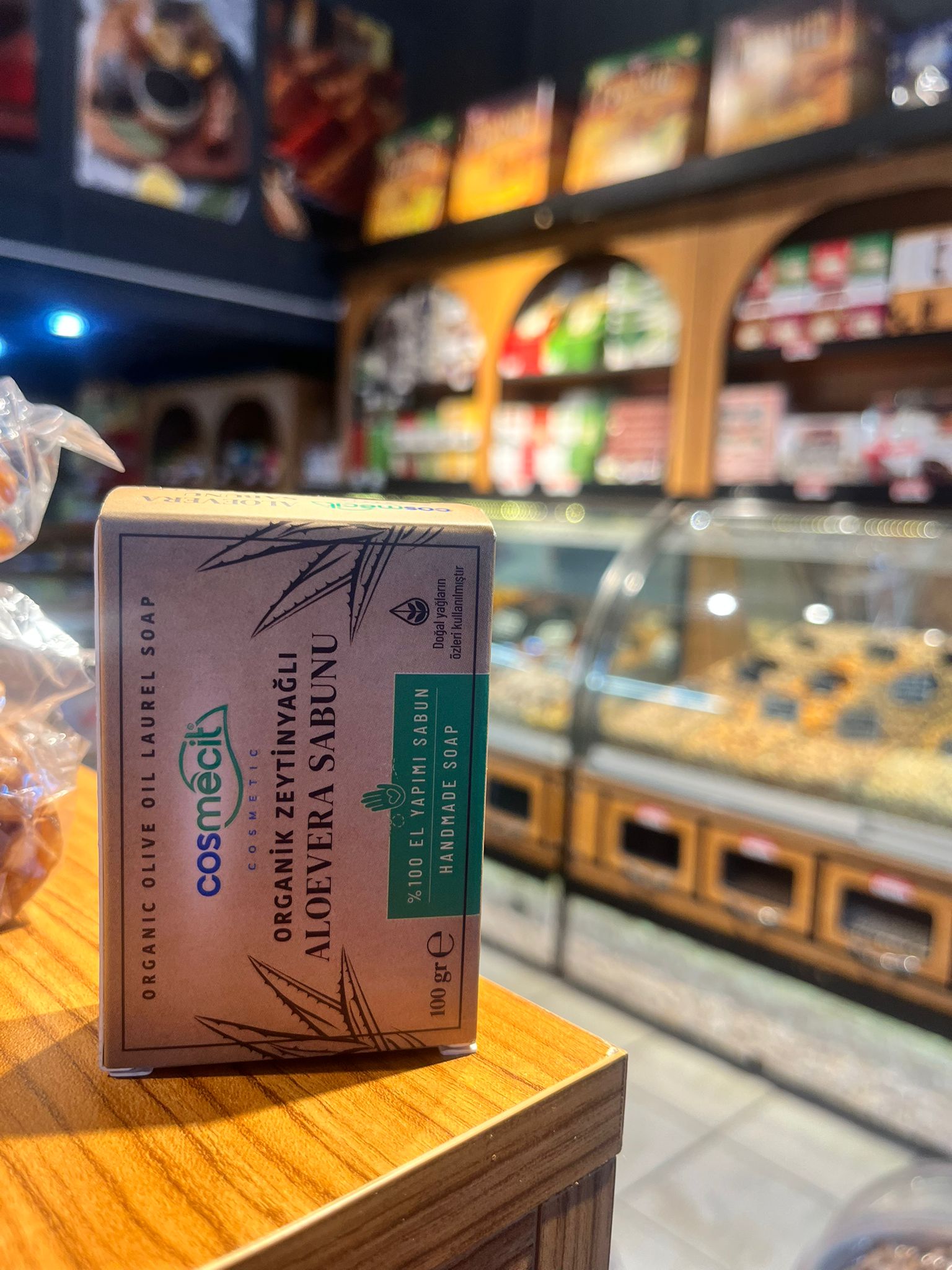 Organik Zeytinyağlı Aloevera Sabunu