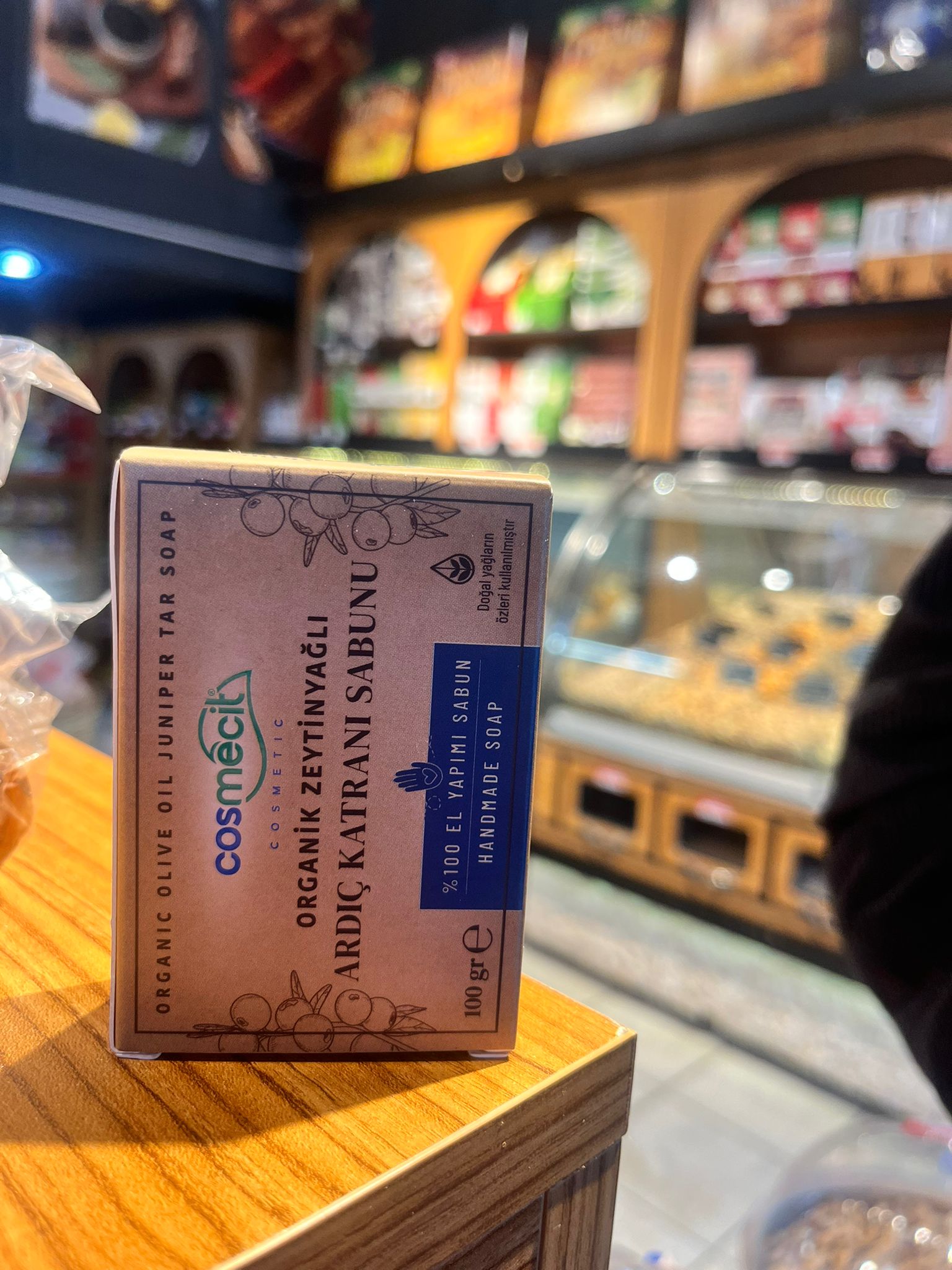 Organik Zeytinyağlı Ardıç Katranı Sabunu