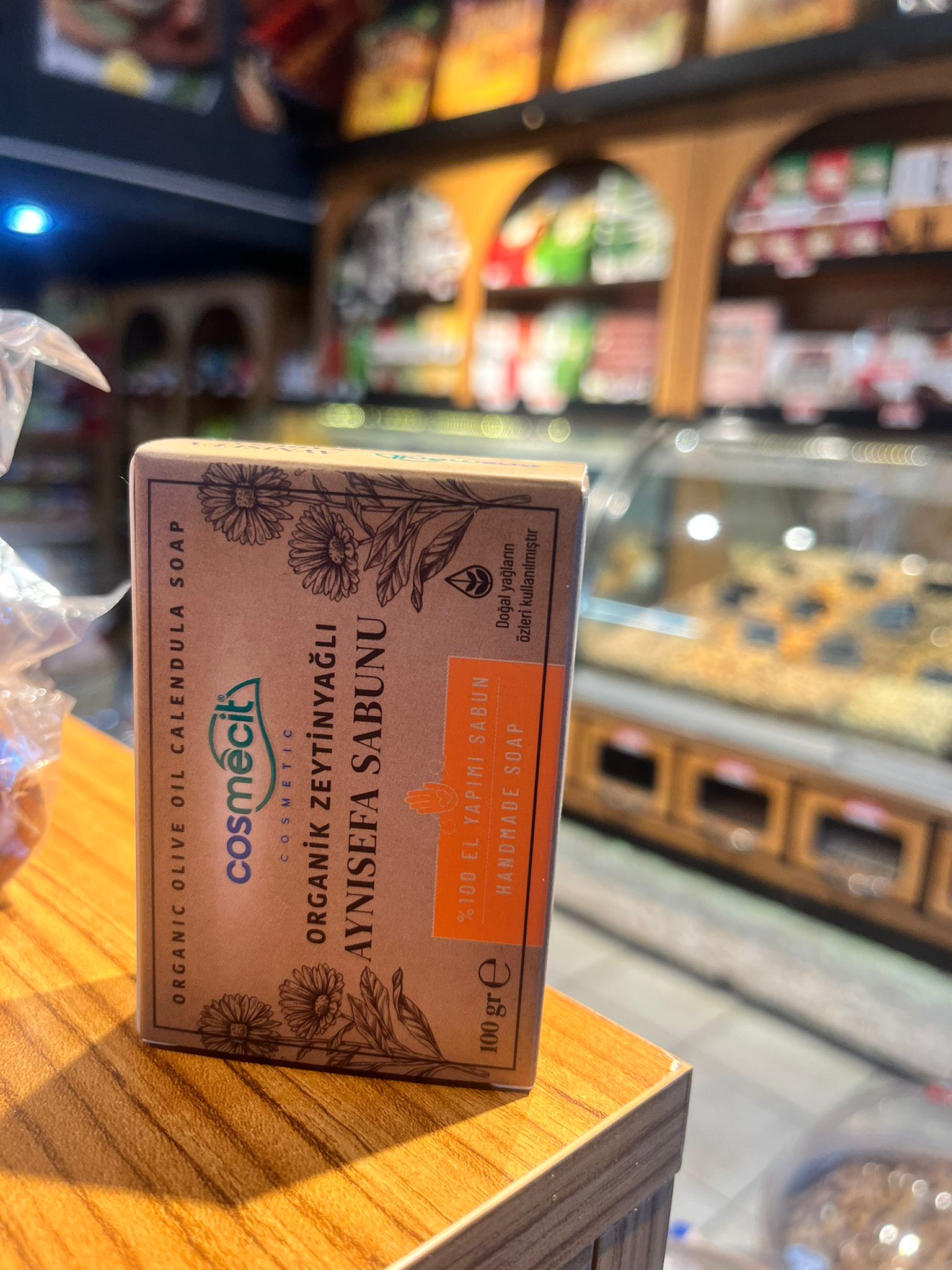 Organik Zeytinyağlı Aynısefa Sabunu