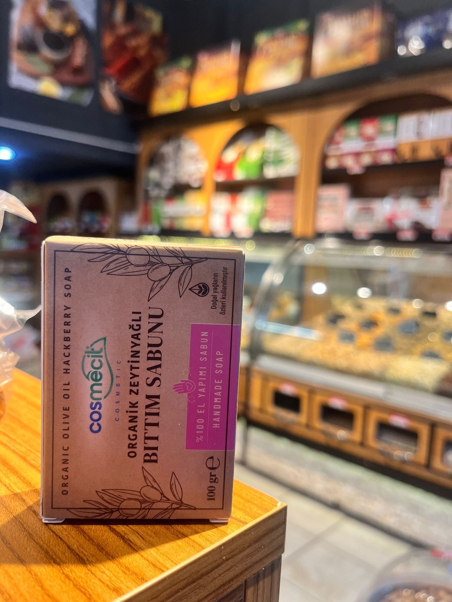 Organik Zeytinyağlı Bittim Sabunu