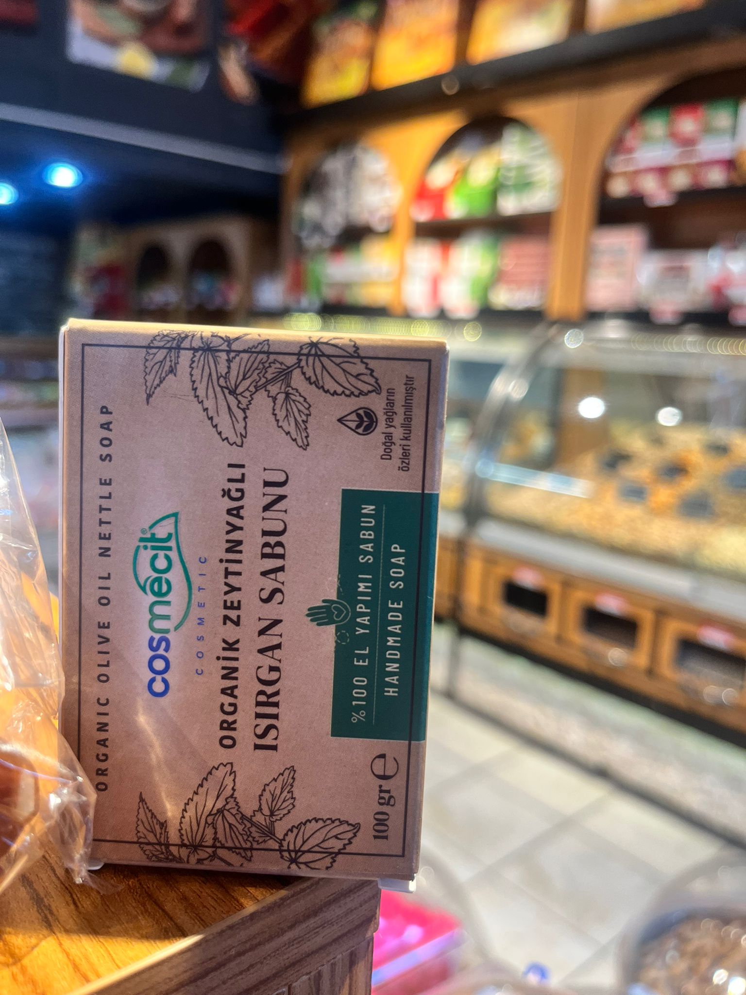 Organik Zeytinyağlı Isırgan Sabunu