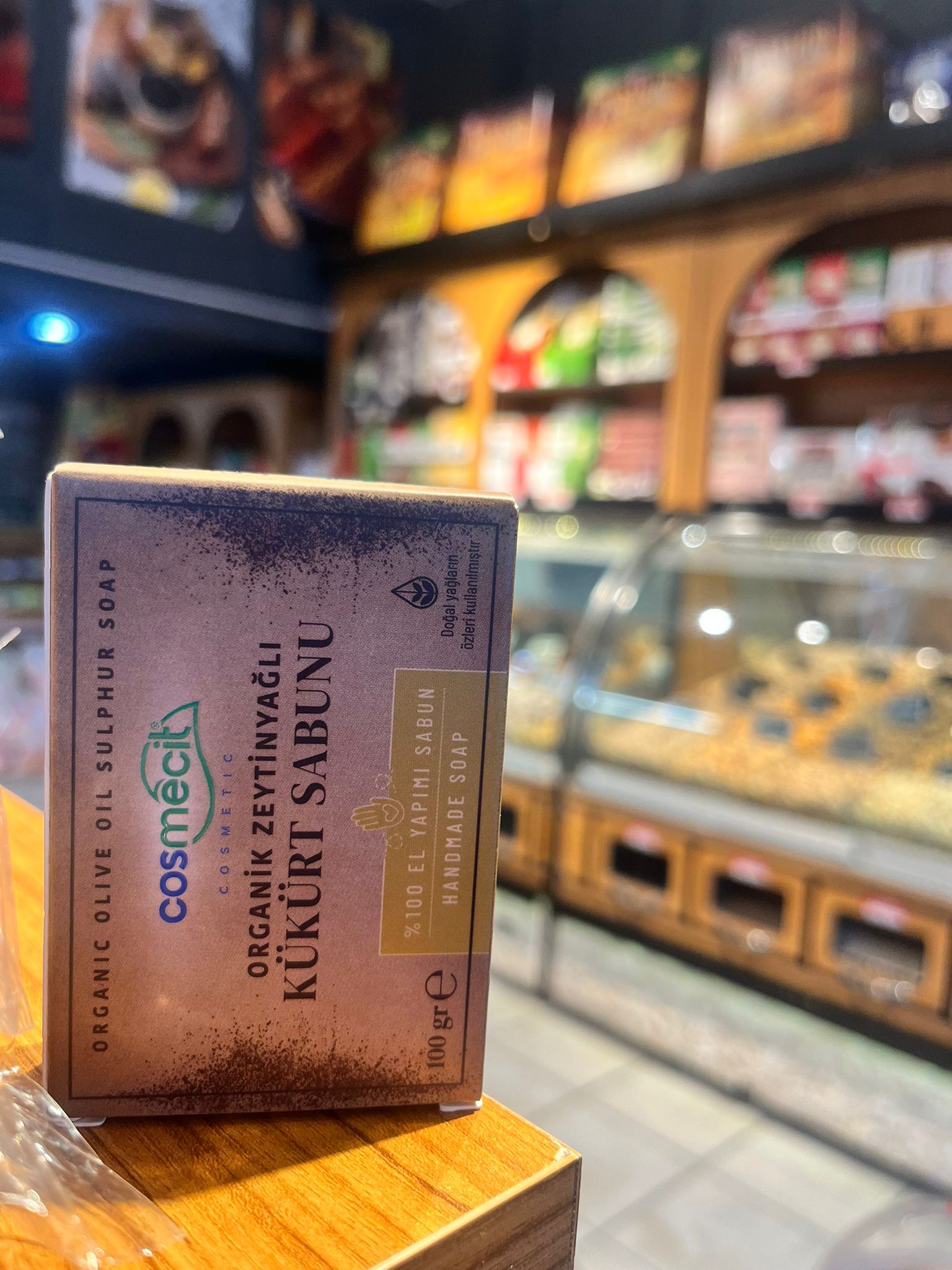 Organik Zeytinyağlı Kükürt Sabunu