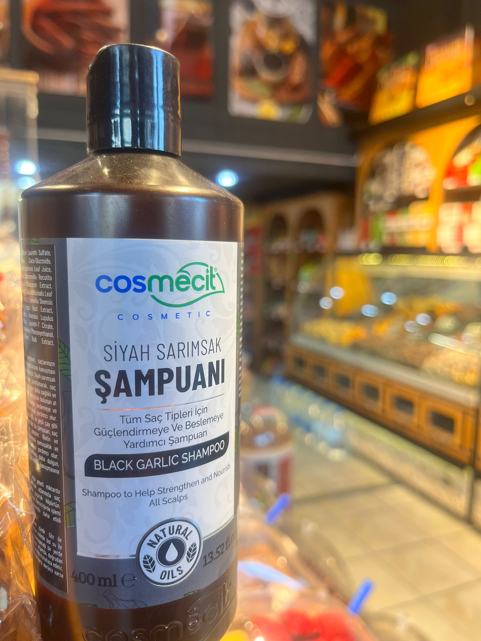 Siyah Sarımsak Şampuanı